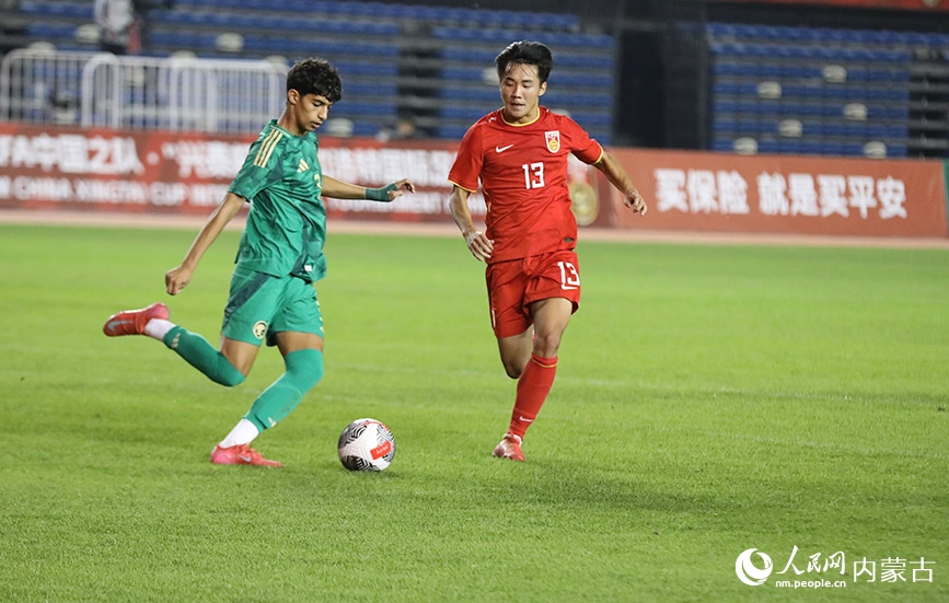 U16 Trung Quốc thắng sát nút 2-1 trước U16 Saudi Arabia tại giải CFA Team China 2025 ở thành phố Hohhot