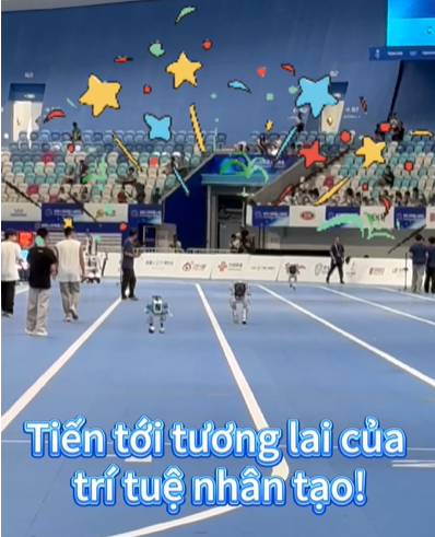 Chung kết 1.500m tại Đại hội Thể thao Robot hình người Thế giới 2025 đã diễn ra sôi động