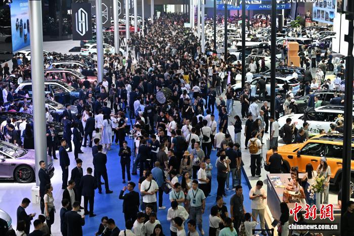 Triển lãm ô tô quốc tế Thành Đô lần thứ 28 chính thức mở cửa