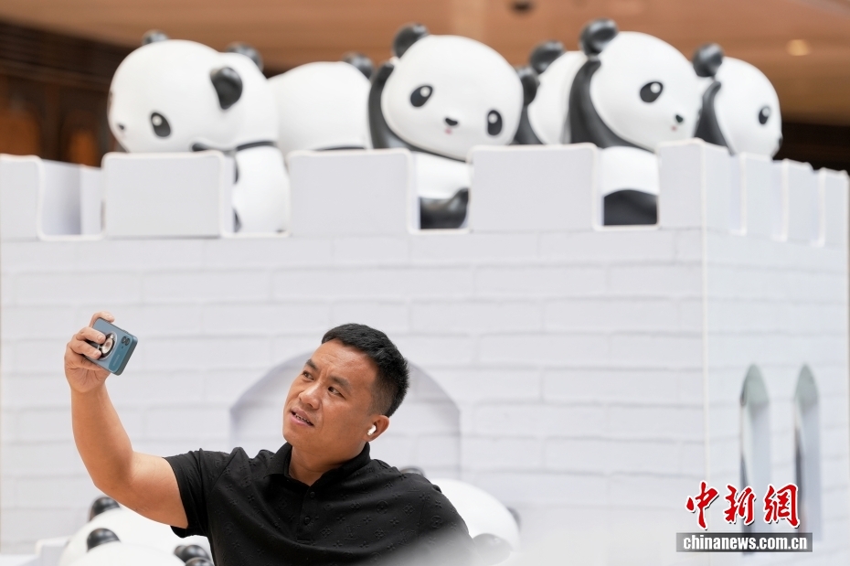 Ngày Quốc tế Gấu trúc: Tác phẩm nghệ thuật Gấu trúc thu hút người dân Bắc Kinh