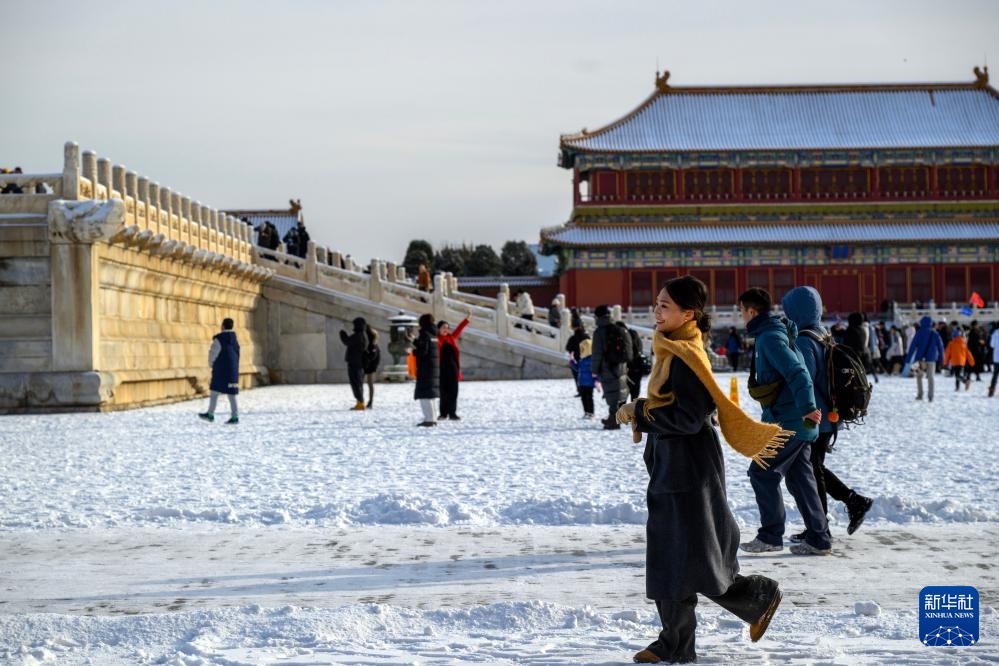 Chiêm ngưỡng Tử Cấm Thành sau tuyết rơi