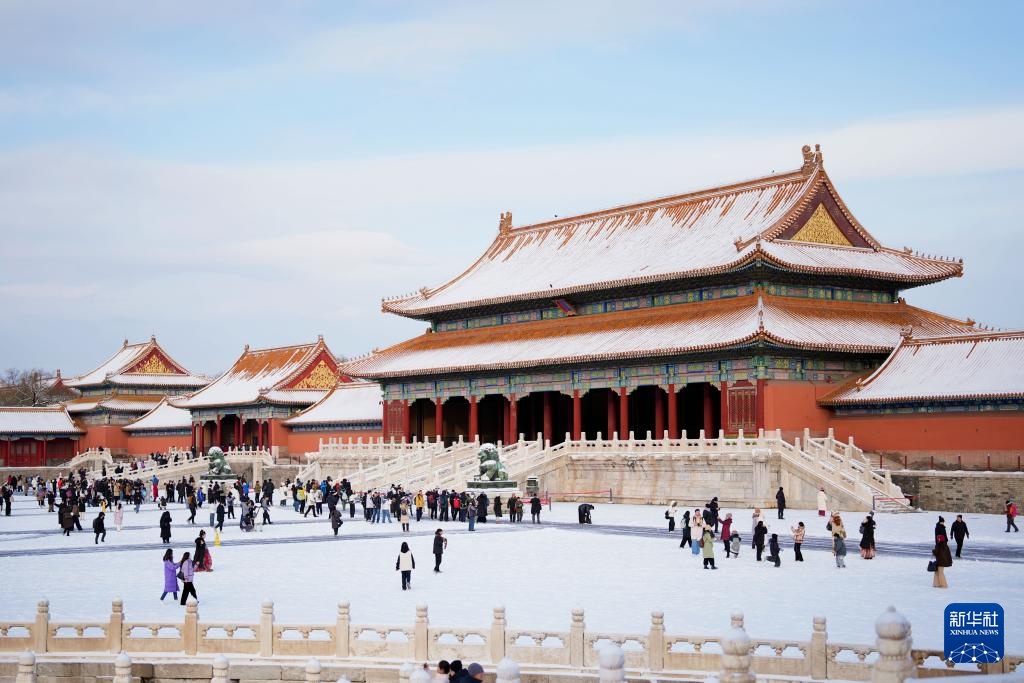 Chiêm ngưỡng Tử Cấm Thành sau tuyết rơi