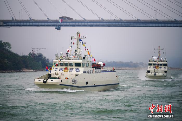 Trung Quốc, Lào, Myanmar và Thái Lan tổ chức diễn tập liên hợp xử lý tình huống khẩn cấp trên sông Lan Thương - Mekong