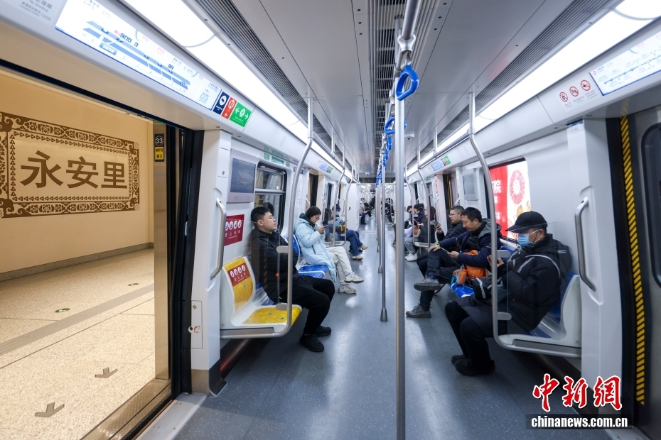 Tổng chiều dài sử dụng của hệ thống đường sắt đô thị Bắc Kinh vượt mốc 900 km