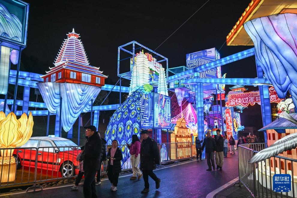 Lễ hội đèn lồng Tết Nguyên đán 2026 tại Trùng Khánh