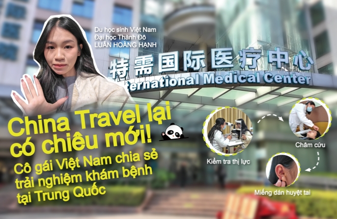 Cô gái Việt Nam chia sẻ trải nghiệm khám bệnh tại Trung Quốc