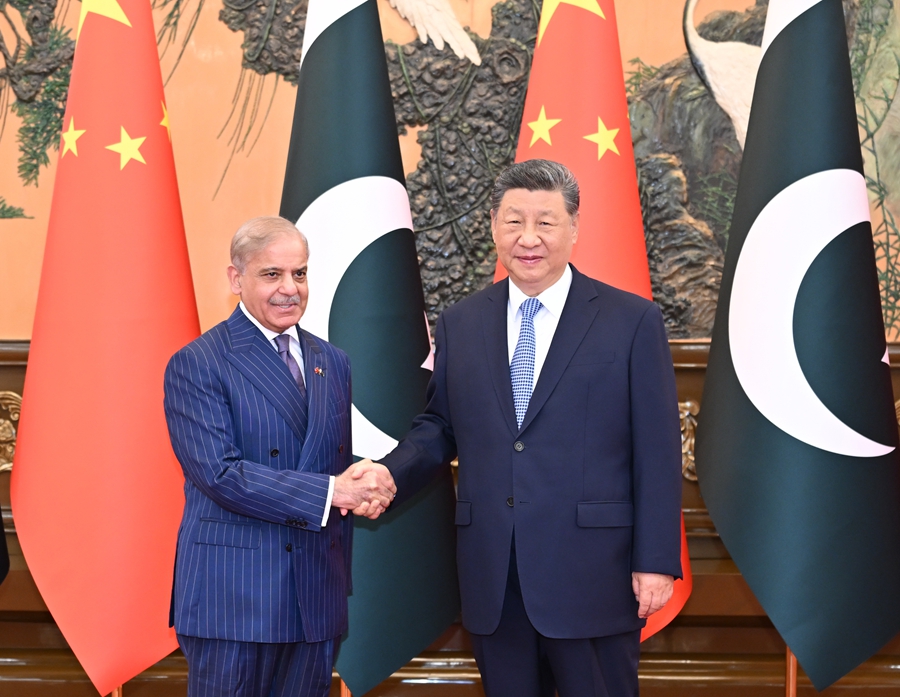 Chủ tịch Trung Quốc Tập Cận Bình hội kiến Thủ tướng Pakistan Shehbaz Sharif