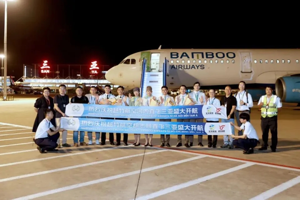 Tam Á (Trung Quốc) mở mới hai đường bay thẳng đến Việt Nam