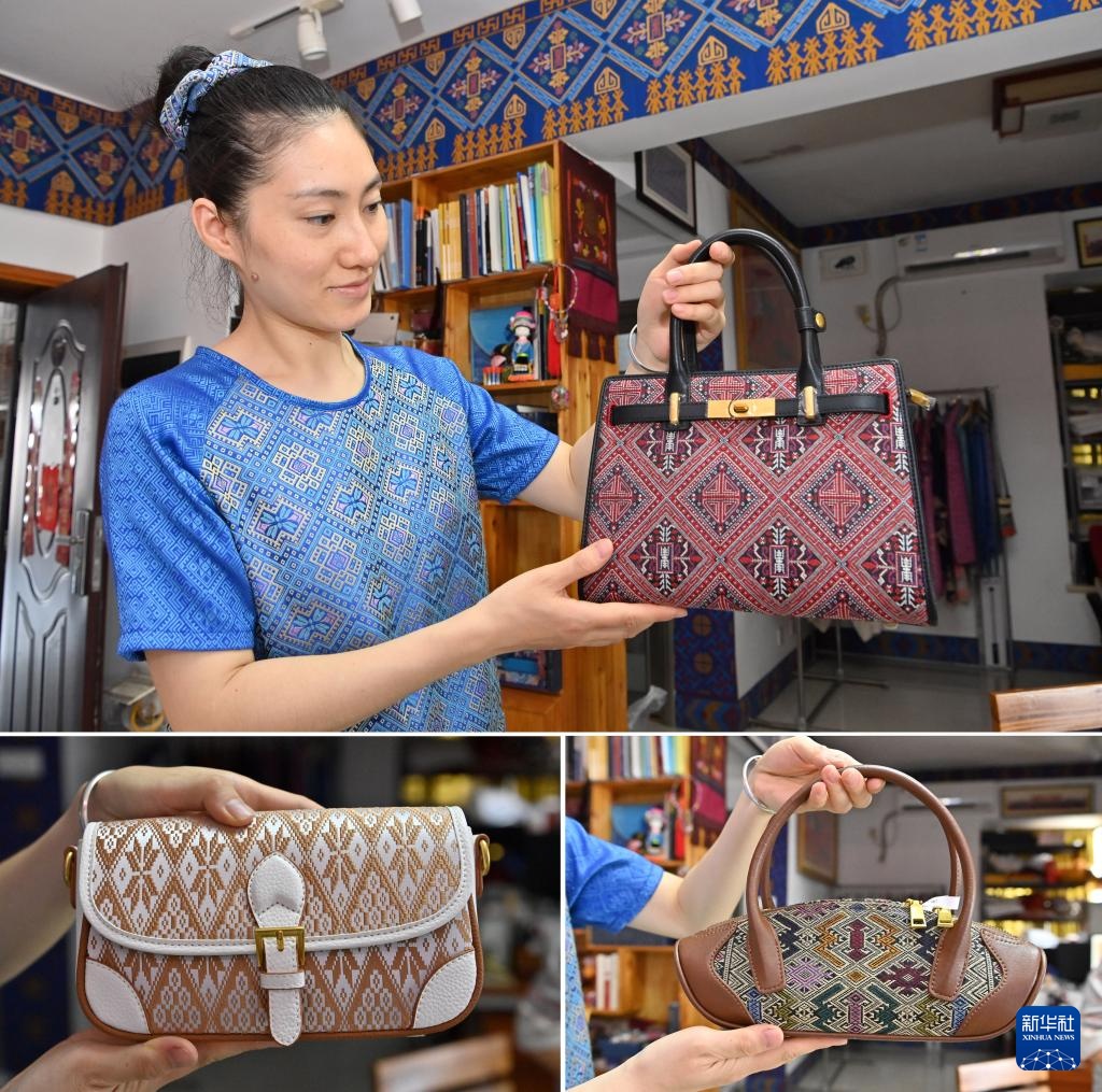 Thổ cẩm dân tộc Choang: Phát huy truyền thống và đổi mới sáng tạo trong từng đường dệt