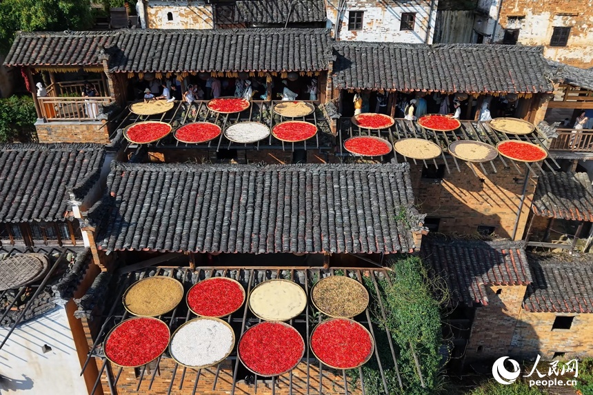 Cùng khám phá truyền thống “phơi thu” độc đáo tại tỉnh Giang Tây